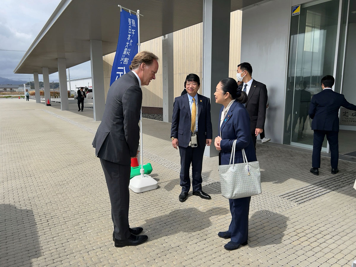 土屋大臣の福島県訪問について（４月８日）